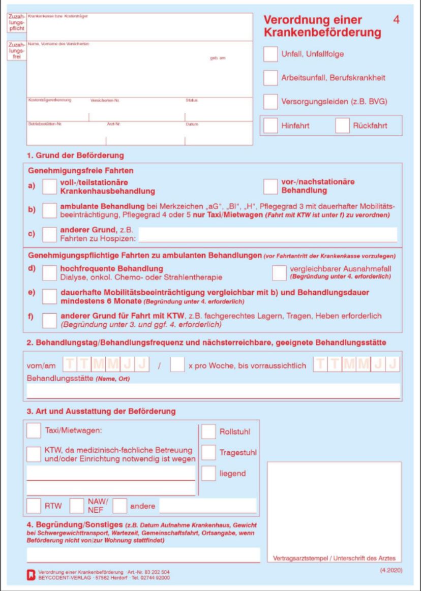 Krankenfahrten K&ouml;ln